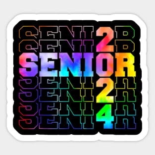 Senior 2024 CLASS OF 2024 Back To School Teacher Students Sticker